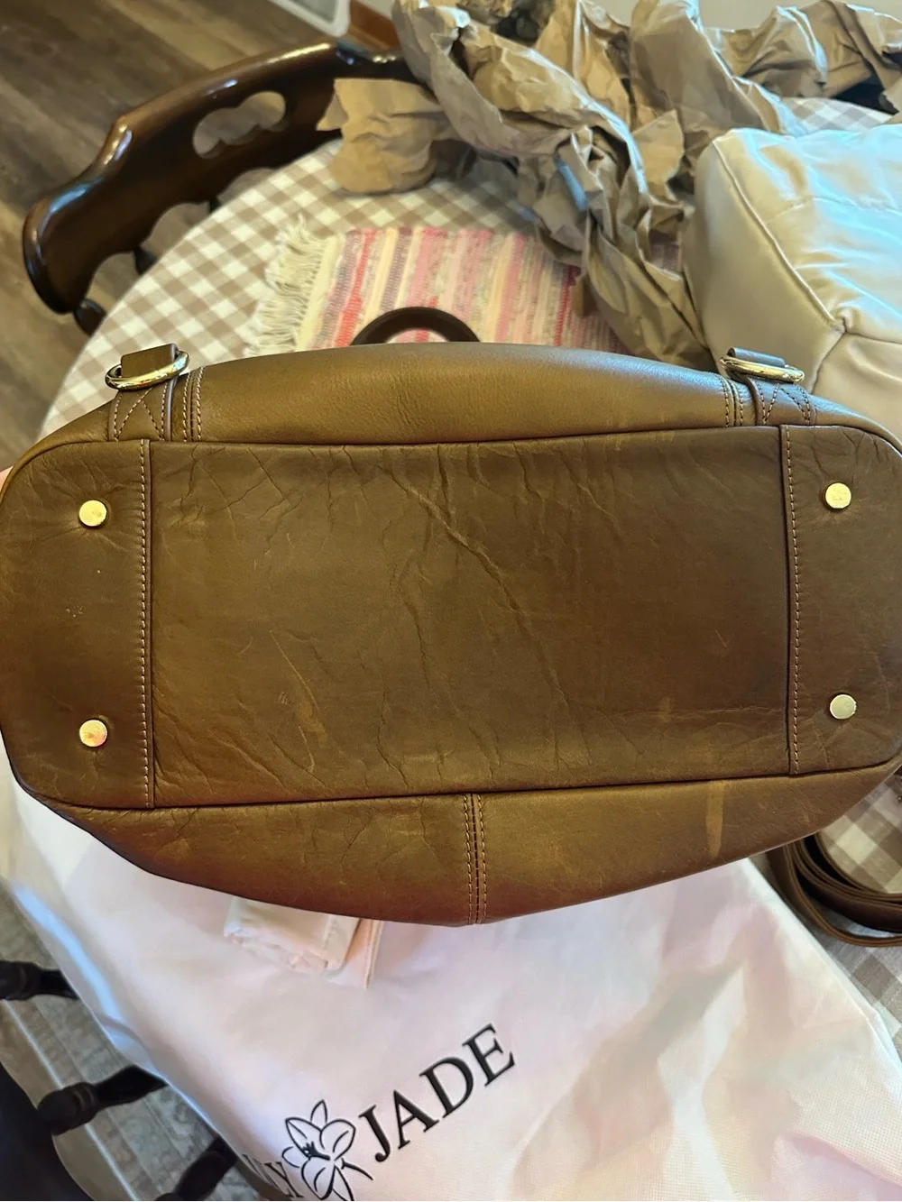 Lily Jade Shaylee Leather Diaper Bag
